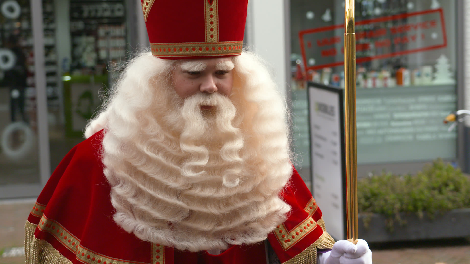 Portret van Sint